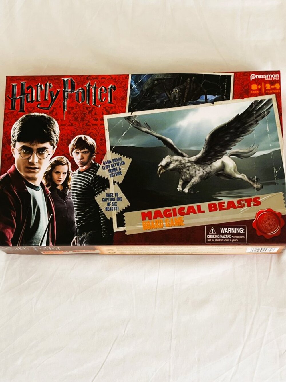 Harry Potter Magical Beasts Board Game by Pressman – 100% Complete!